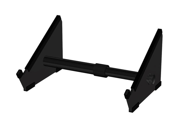 Desktop synth stand, medium, 1 tier, expandable & adjustable, Utility M1