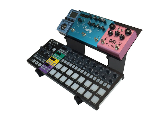 Beatstep Pro stand with fx pedals (KVgear Utility M2 and Expansion Shelf Medium)