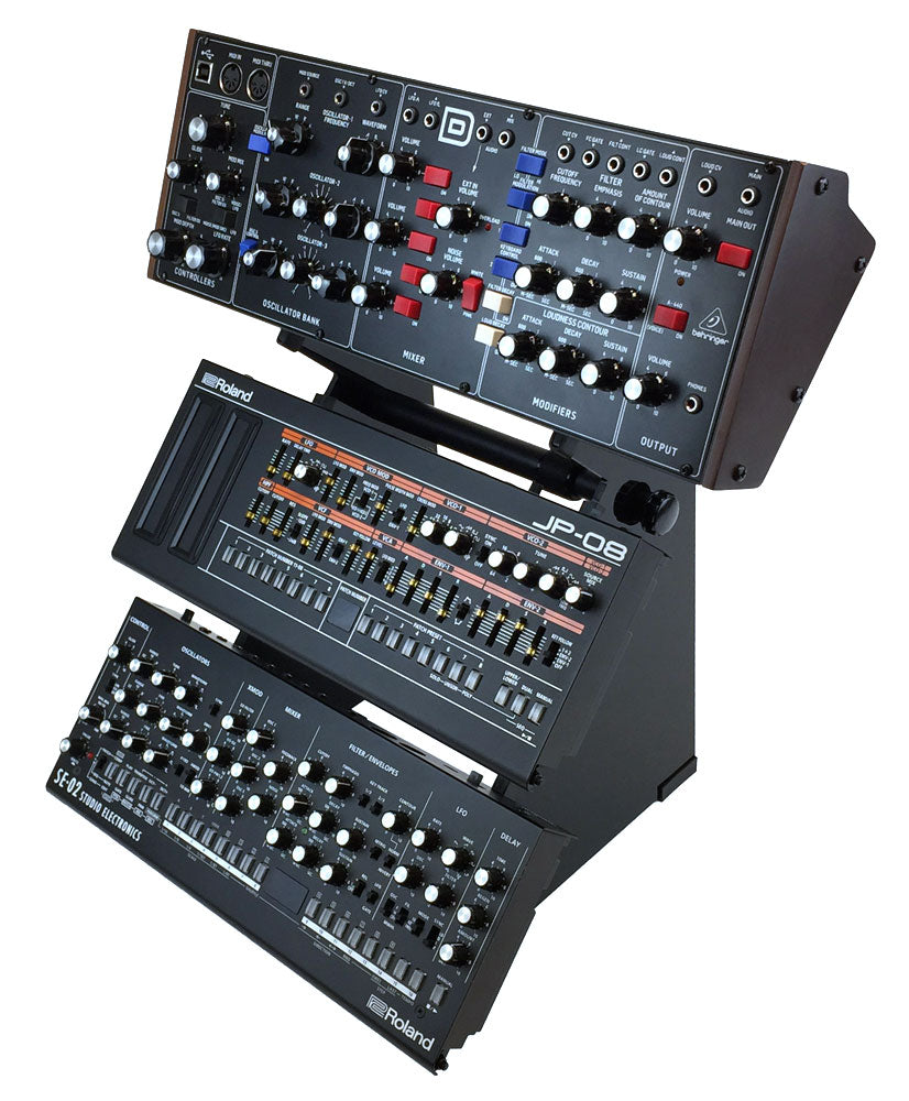 On-Stage Synth Rack (Desktop Keyboard Stand, Pedalboard
