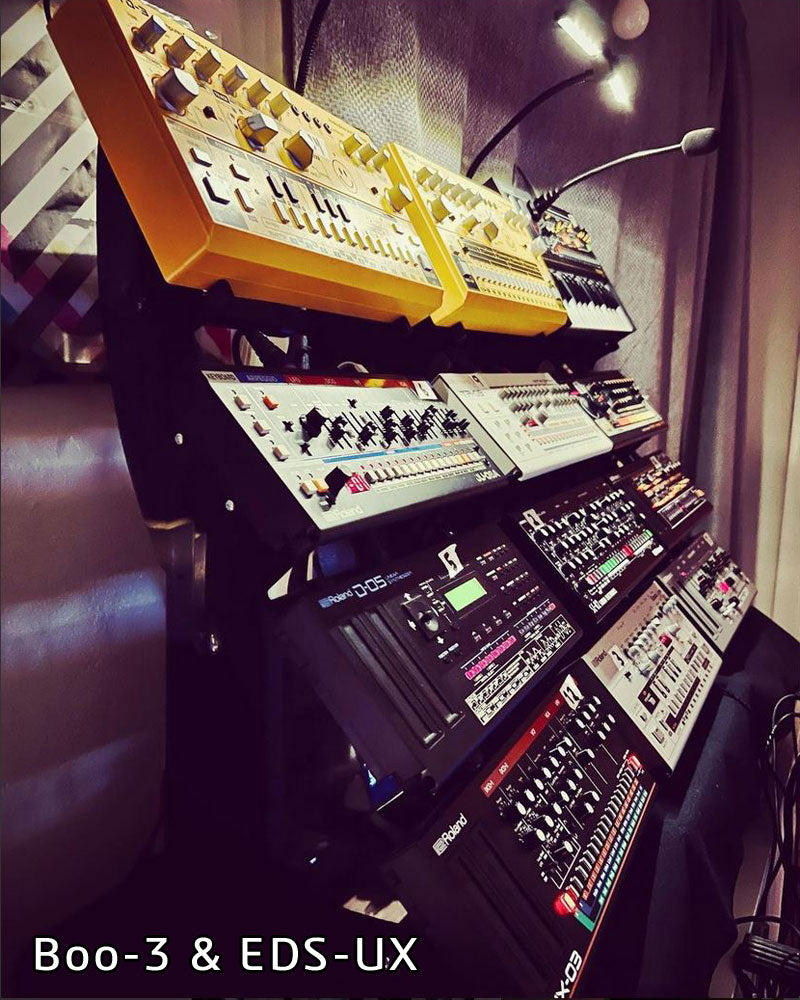 On-Stage Synth Rack (Desktop Keyboard Stand, Pedalboard